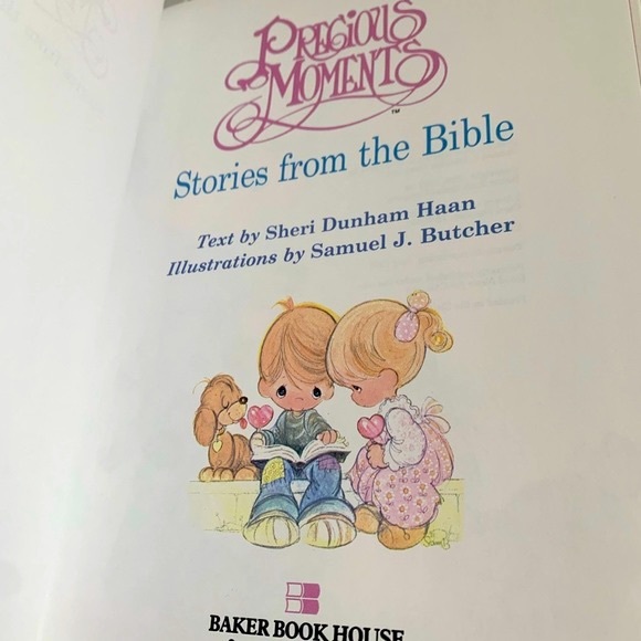 Precious Moments Stories From The Bible Hardback Book - Picture 6 of 10